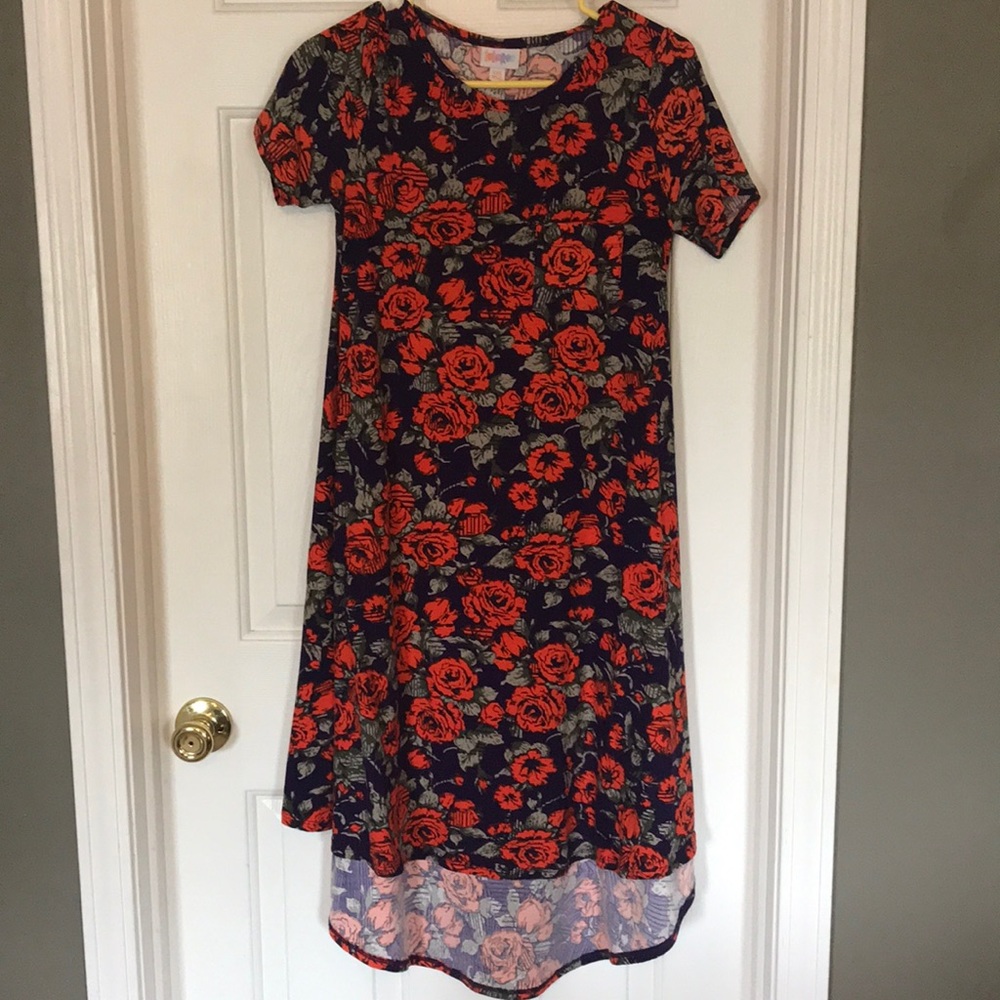 Floral LuLaRoe Carly dress